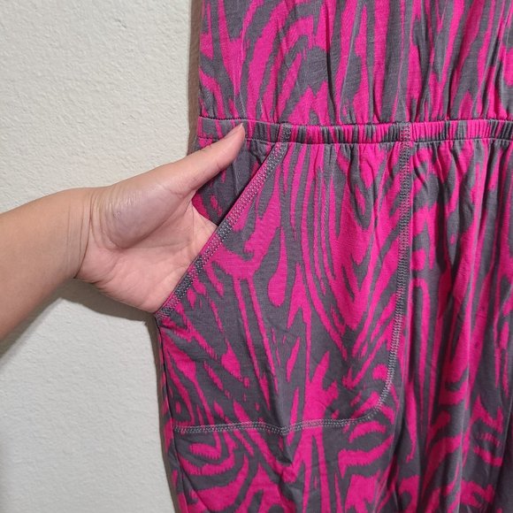 Torrid Super Soft Zebra Animal Print Sleep Romper Loungewear Plus Size 1X - Picture 3 of 5